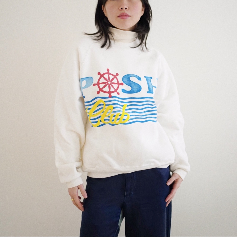 Vintage 80s “POSH” sweater